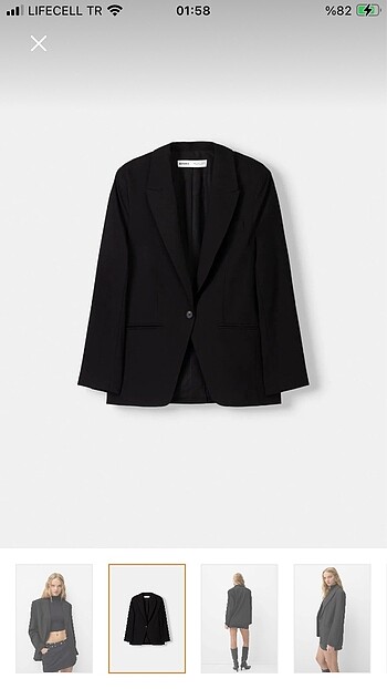 Bershka Blazer Ceket