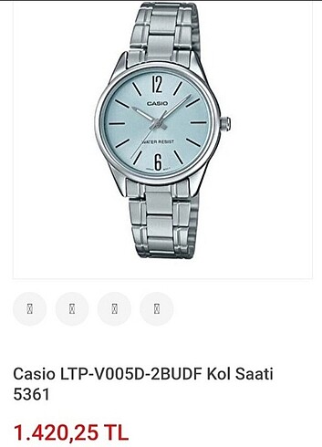 Beden mavi Renk Casio Kol Saati