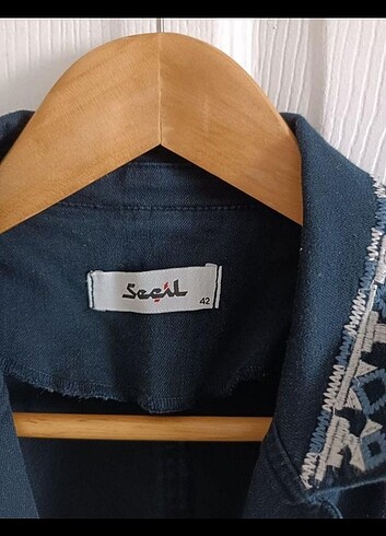 Seçil Hiç giyilmedi kot ceket Seçil marka