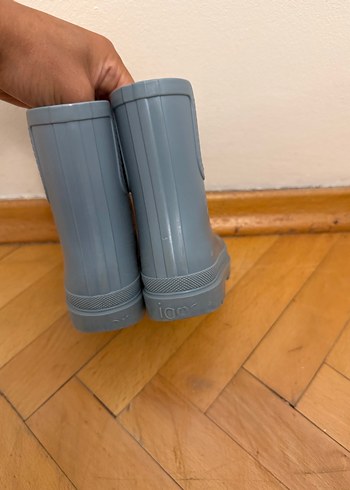 25 Beden mavi Renk Çocuk Lastik Çizme