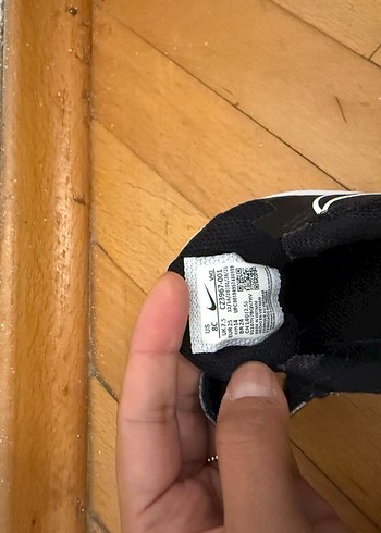Nike Siyah Erkek Çocuk Spor Ayakkabı Velcro