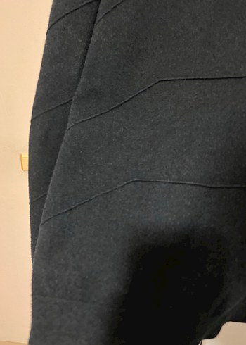 Gri Fermuarlı Yüksek Yakalı Erkek Ceket - Görsel 5