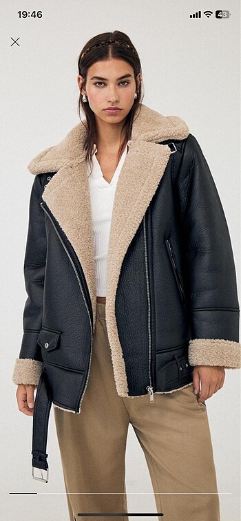 Stradivarius biker mont