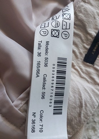 36 Beden Bej Kadın Keten Kumaş Pantolon