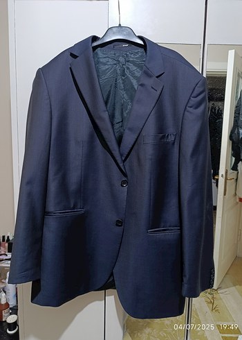 Lacivert Erkek Takım Elbise Ceketi - Görsel 5