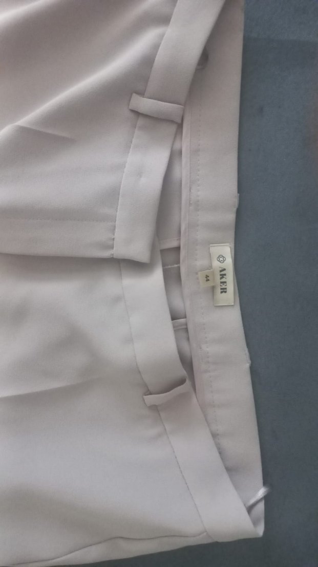 Gri Rahat Kesim kadın Pantolonu - Görsel 2