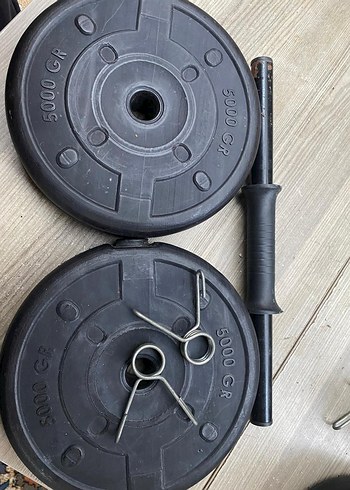 Siyah Dambıl Ağırlık Seti - Görsel 8