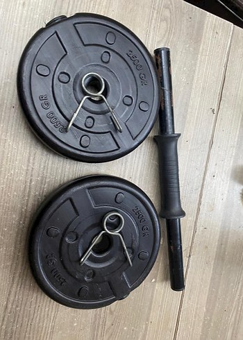 Siyah Dambıl Ağırlık Seti - Görsel 6