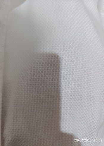 vakko Keten Uzun Kollu damatlık gömlek - Görsel 6