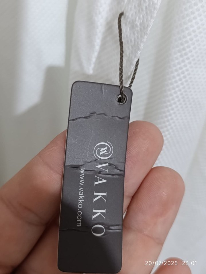 vakko Keten Uzun Kollu damatlık gömlek - Görsel 3