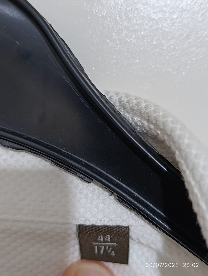 vakko Keten Uzun Kollu damatlık gömlek - Görsel 5