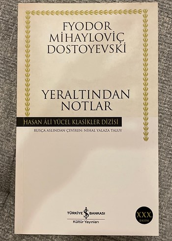 Yeraltından Notlar - Fyodor Dostoyevski