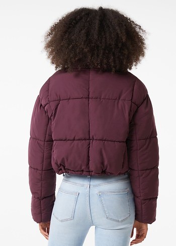 36 Beden Bershka kısa şişme mont