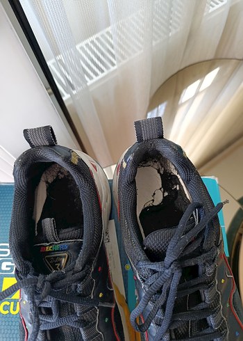 Kadın Çok Renkli Bağcıklı Platform Spor Ayakkabı - Görsel 6