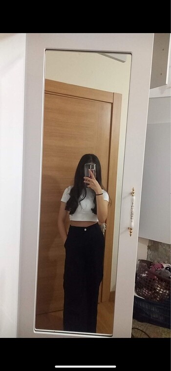 s Beden siyah Renk Siyah kargo pantolon