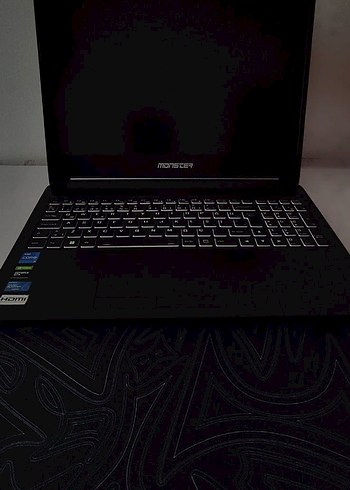 Monster laptop - Görsel 4