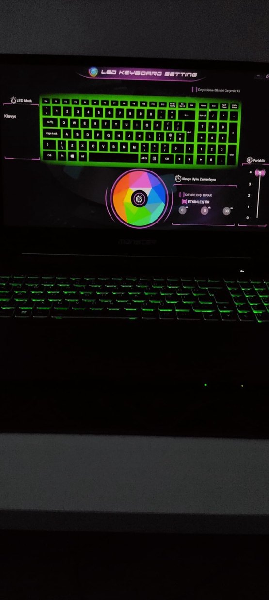 Monster laptop - Görsel 2