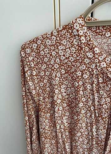 Testtir pamuklu uzun elbise  - Görsel 3