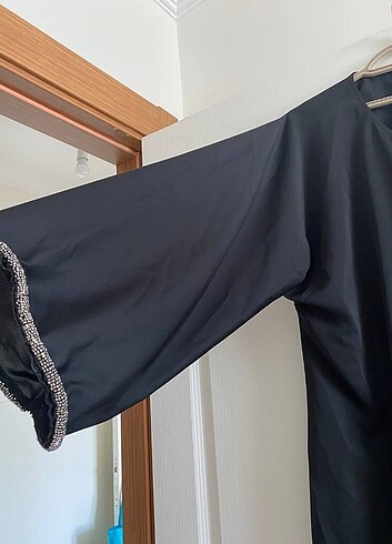 Diğer Boncuklu abaya 