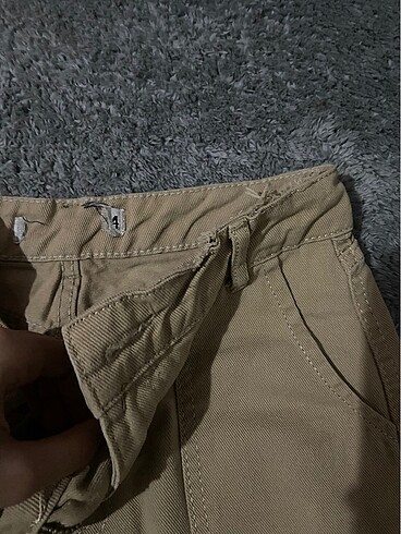 34 Beden camel Renk kargo pantolon