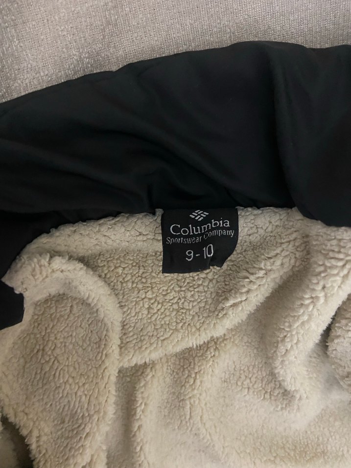 Columbia Siyah Fermuarlı Erkek çocuk mont - Görsel 3