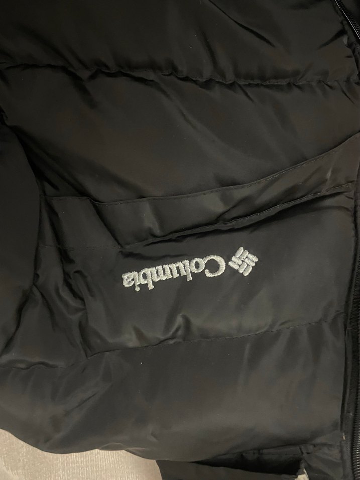 Columbia Siyah Fermuarlı Erkek çocuk mont - Görsel 5