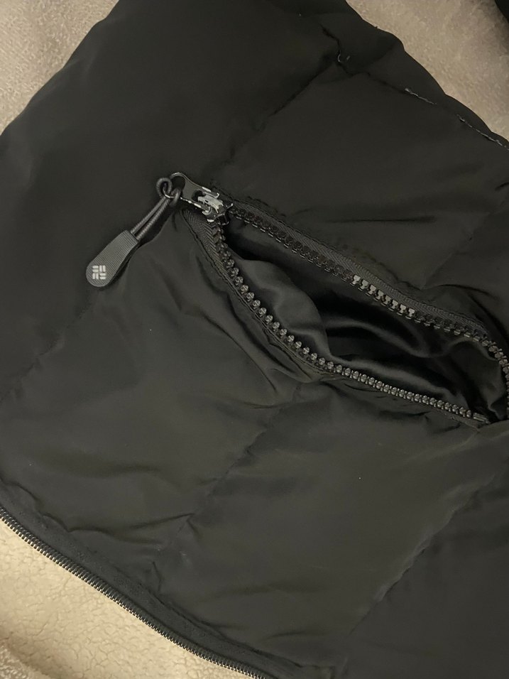 Columbia Siyah Fermuarlı Erkek çocuk mont - Görsel 4