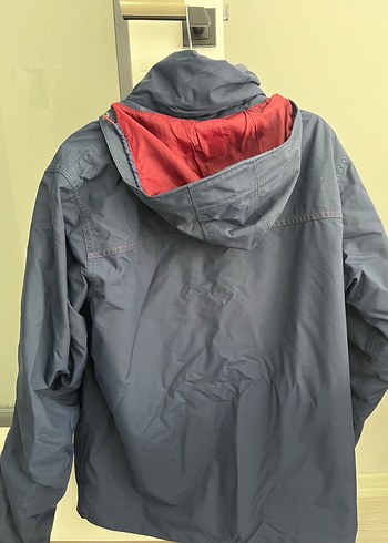 xl Beden lacivert Renk Decathlon Erkek Lacivert Fermuarlı Mont