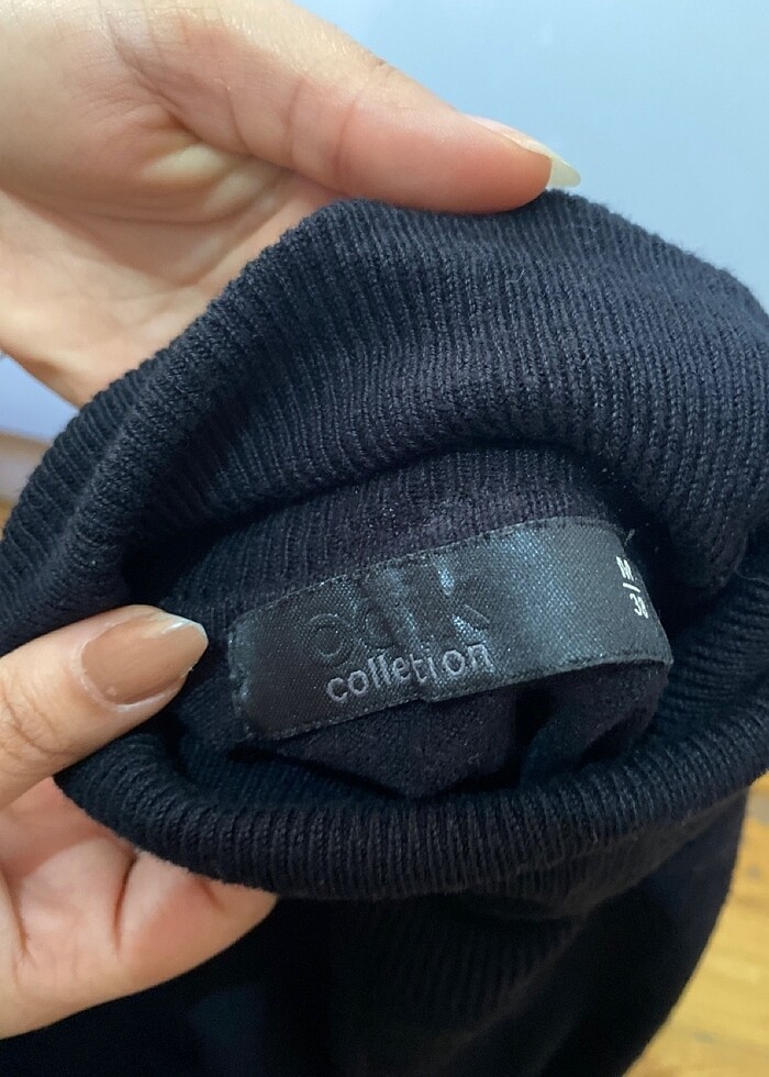 Siyah kazak - Görsel 3