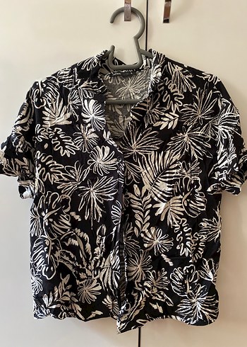 Beyaz Keten Pliseli Kısa Bluz - Görsel 18