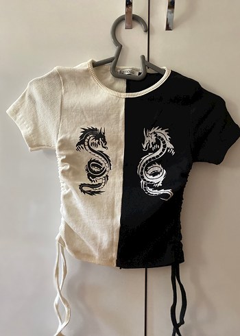 Beyaz Keten Pliseli Kısa Bluz - Görsel 13