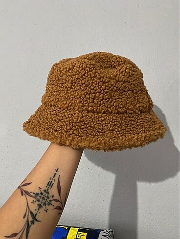 Peluş Bucket Şapka