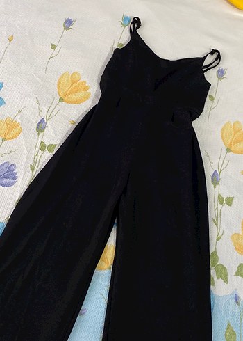 Siyah Askılı Uzun Tulum - Görsel 2