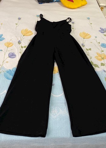 Siyah Askılı Uzun Tulum - Görsel 3