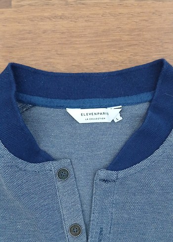 Düğmeli Gri Erkek Polo Tişört - Görsel 2