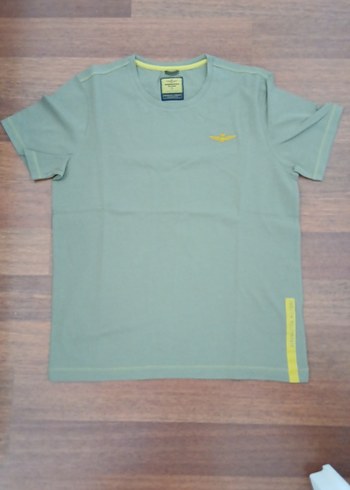 Haki Regular Fit Basic Erkek Tişört
