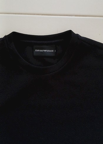 Emporio Armani Erkek Siyah Kısa Kollu Regular Fit Tişört
