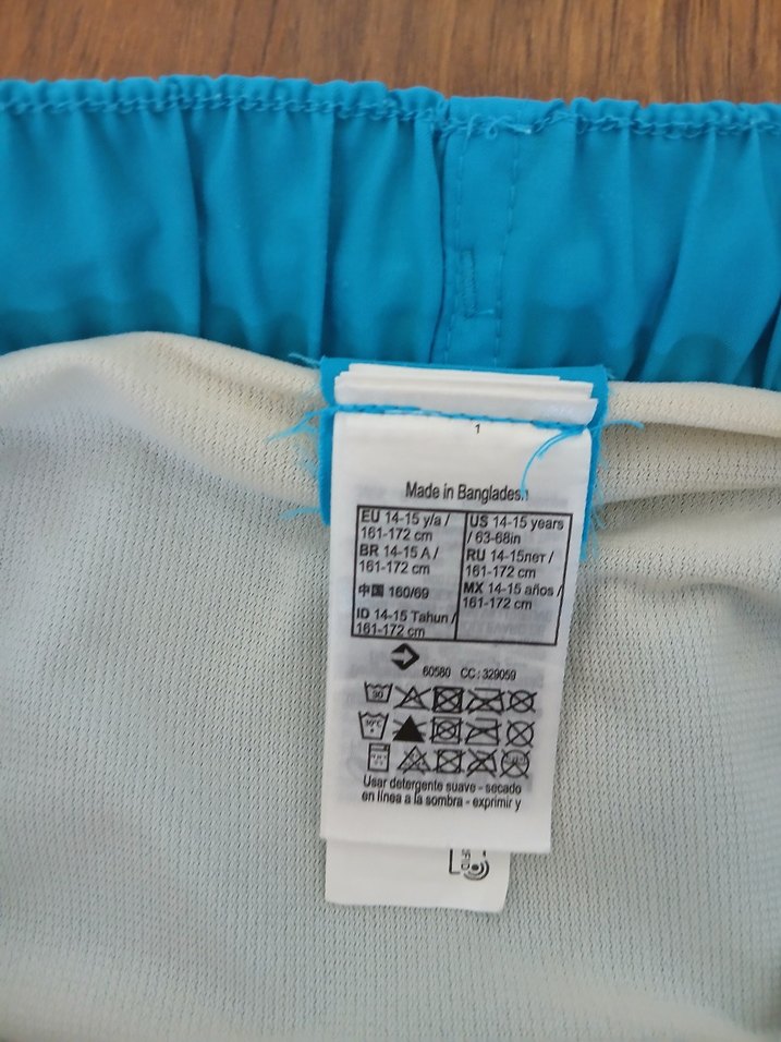 Mavi Erkek Mini Yüzme Şortu - Görsel 2