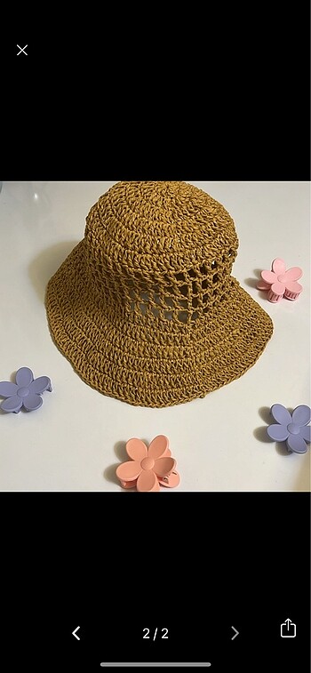 Mavi Jeans Hasır bucket şapka