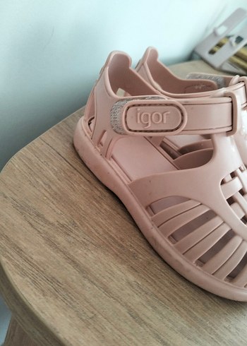 Igor igor kız Çocuk Pembe Tokalı Sandalet