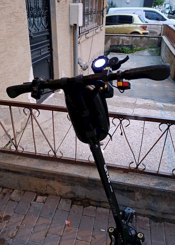 Siyah Çocuk Scooterı Onvo Marka - Görsel 8