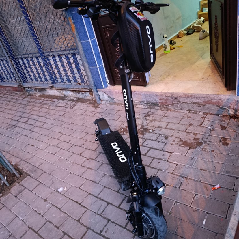 Siyah Çocuk Scooterı Onvo Marka - Görsel 5