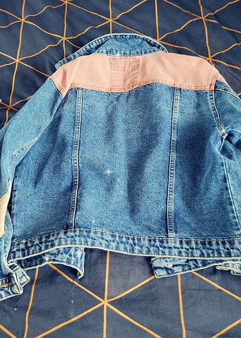 12 13 yas Düğmeli Kot Ceket - Görsel 2