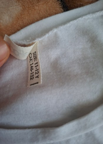 Kız Çocuk Beyaz Uzun Kollu Atatürk Payetli Tişört - Görsel 4