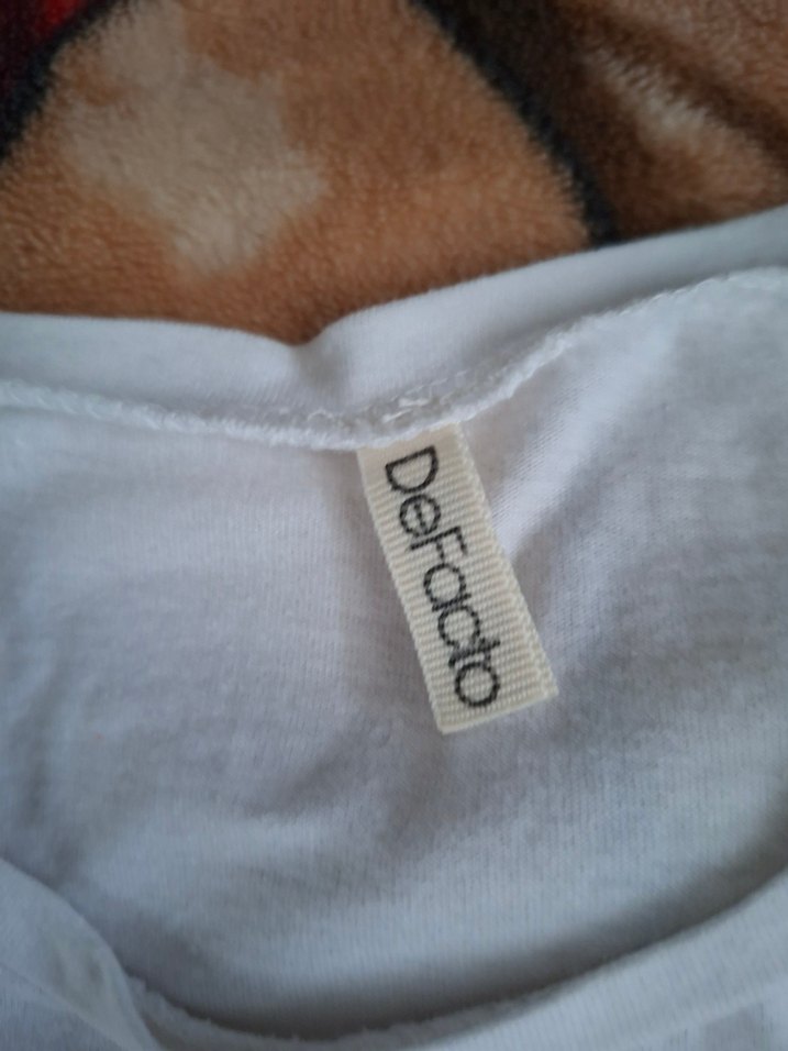 Kız Çocuk Beyaz Uzun Kollu Atatürk Payetli Tişört - Görsel 3