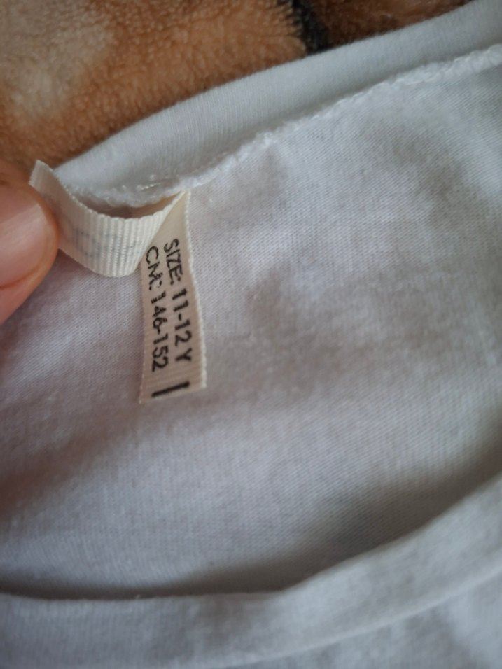 Kız Çocuk Beyaz Uzun Kollu Atatürk Payetli Tişört - Görsel 4