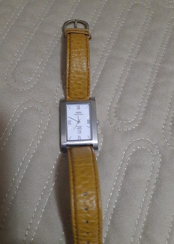 Klasik Bej erkek Kol Saati - Görsel 2