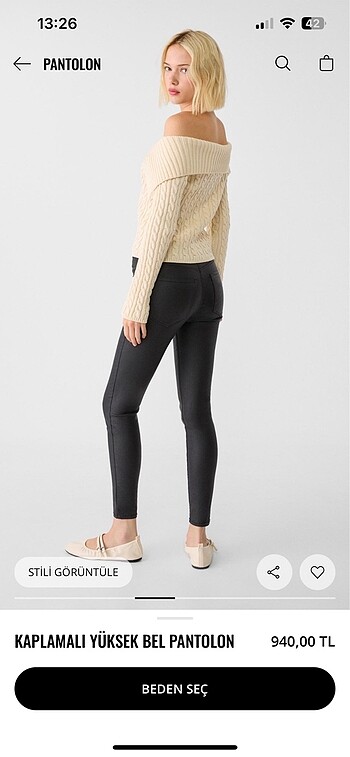 Stradivarius Mumlu Pantolon