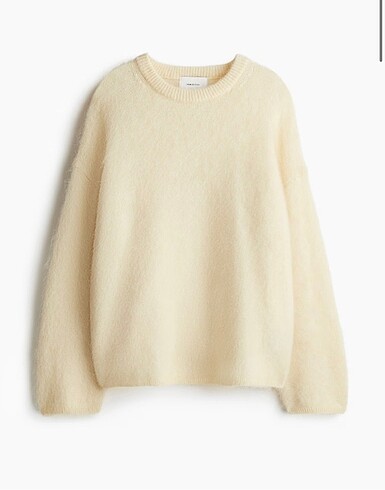 H&M Tiftik Karışımlı Oversize Kazak