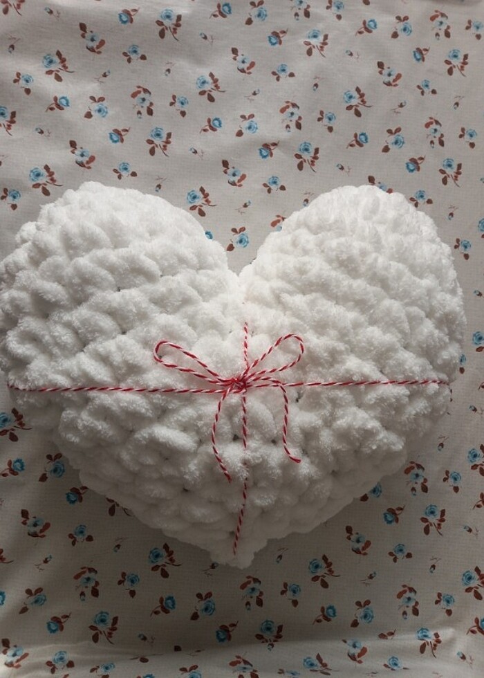 Kare puffy yastik - Görsel 2